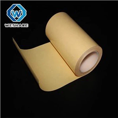 ورق تحرير مواد اللب للملصق